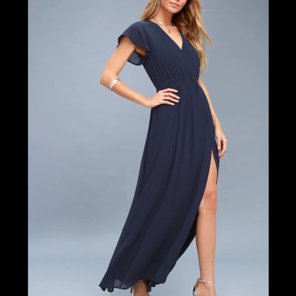 Lulus Lost In The Moment Maxi Dress - Picture 2 of 2